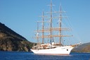 Sea Cloud vor Anse de Bourg