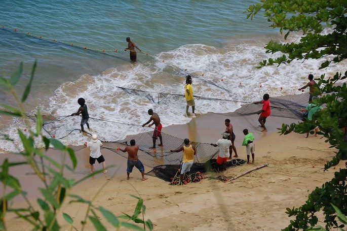 Tobago Fischernetz [Desktop Auflösung]