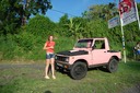 TT rosa Auto [Desktop Auflösung]