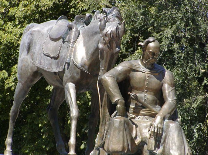 UA Odessa Skulptur im Park