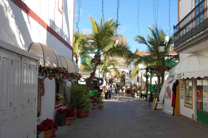 Weihnachtstreiben in Puerto Mogan